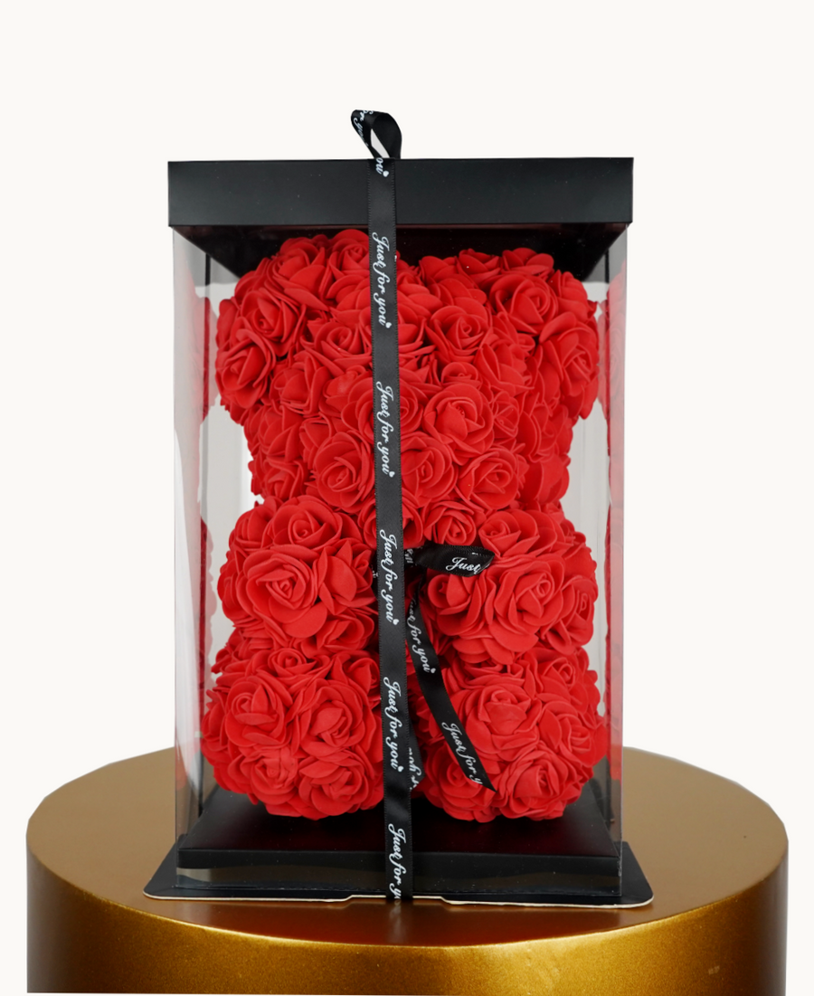 Red Rose Bear Gift Set